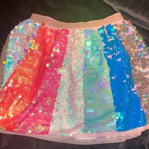 Sequined skirt